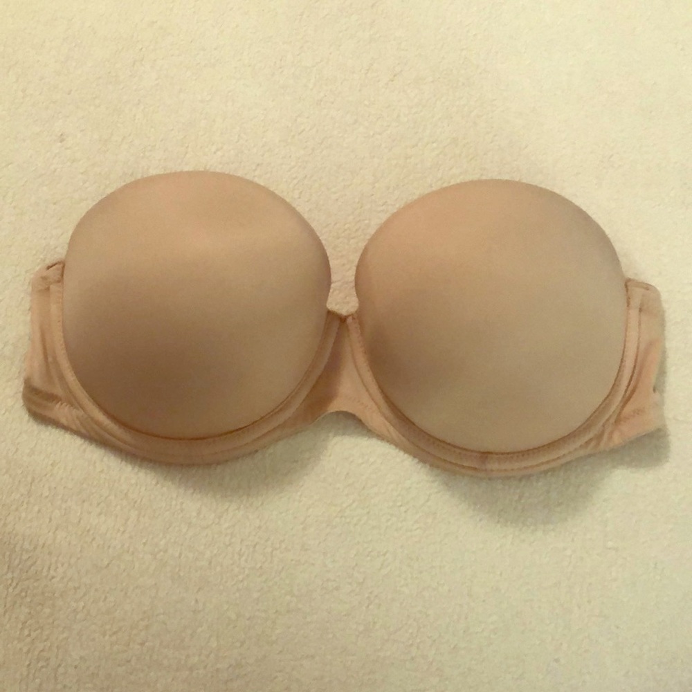PINK Victoria’s Secret Strapless Bra 32DD